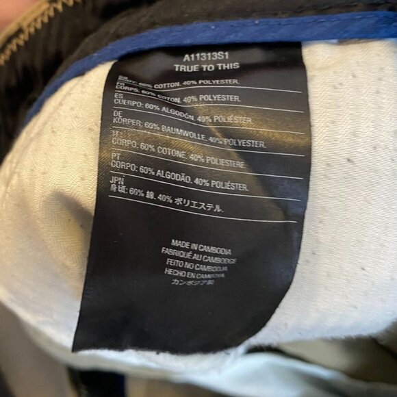 Volcom Mens Khaki Pants Size 31 Straight-Leg Cotton & Polyester Blend - Picture 14 of 16